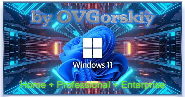 Windows 11 24H2 4in1 Upd 08.2025 by OVGorskiy