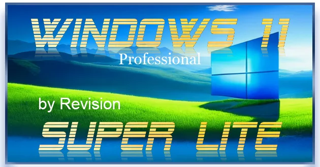 Windows 11 Pro 24H2 Super Lite 26100.4349 by Revision