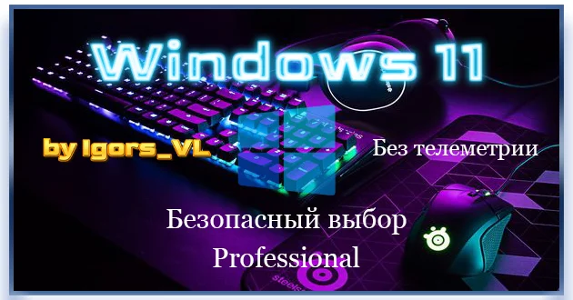 Windows 11 Pro 24H2 Build 26100.4652 by Igors_VL версия с защитником