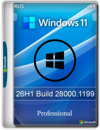 Windows 11 Pro 26H1 Build 28000.1199 Canary