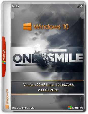 Windows 10 22H2 build 19045.7058 by OneSmiLe