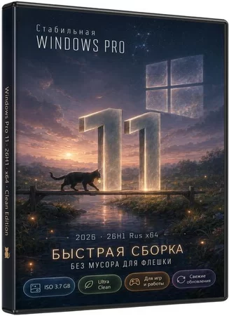 Быстрая сборка Windows 11 26H1 (Июнь 2026 28000.2269) by Rsload