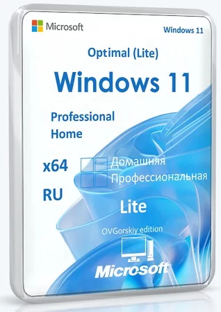 Windows 11 Pro-Home Optim Lite 25H2 by OVGorskiy 06.2026