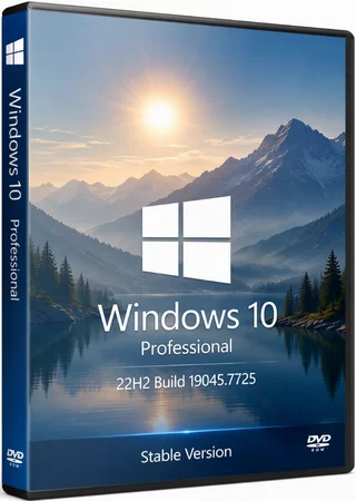 Windows 10 Pro 22H2 Build 19045.7725 Stable